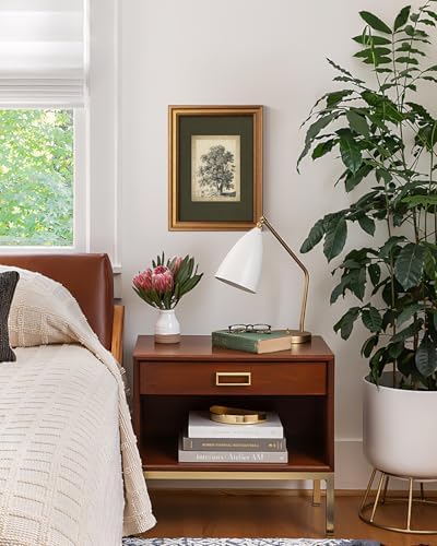 VIYYIEA Vintage Gold Framed Wall Art, Tree Forest Landscape Painting Canvas - Image 5