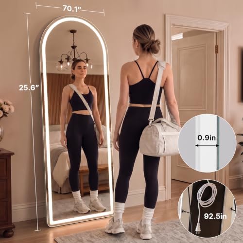 26"x71" Arched Full Length Mirror - Image 2