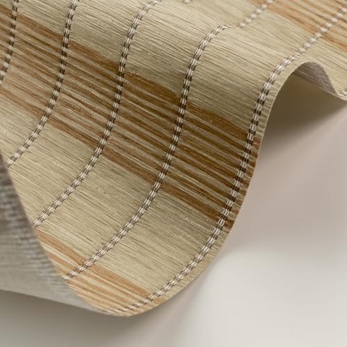 GoDear Design Faux Grasscloth Wallpaper Cabinet Covers by GoDearDesign