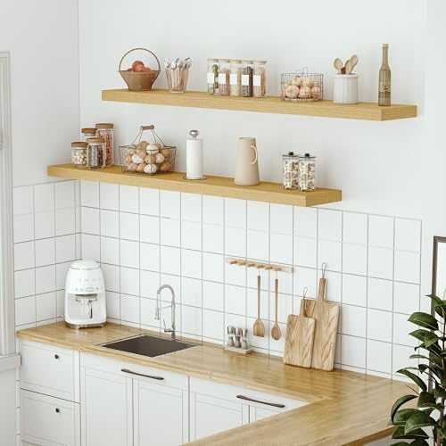Vivelove Deep Floating Shelves 55x10” Set of 1 - Image 2