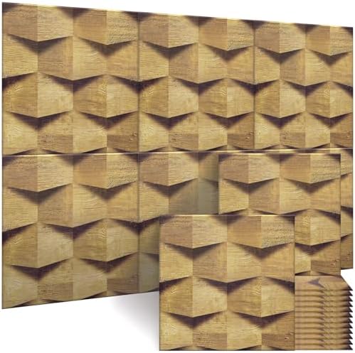 6 Pack Art Acoustic Wall Panels, 70.8”x47.2”Self Adhesive by BUBOS
