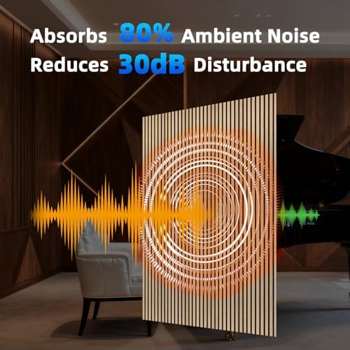 Art3d 94 x 12.6 Inch Acoustic Lightweight Slat Wall Panel - Image 6
