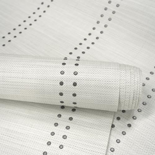Ansehan Hand-Crafted Wallcovering HA4001 Droplets Stripe 36" W x8 Yard L by Ansehan