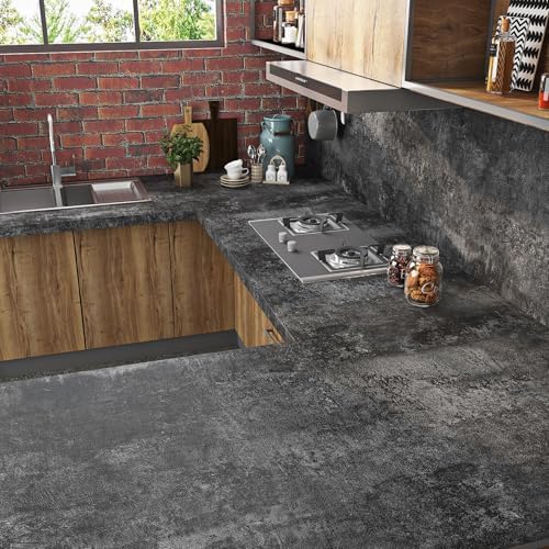 Livelynine Industrial Concrete Wallpaper - Image 3