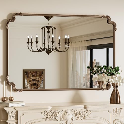 TETOTE Antique Gold Vintage Mirror by TETOTE