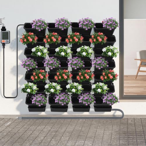 Living Wall Planter Indoor Self Watering 56 Pots Vertical Garden - Image 6