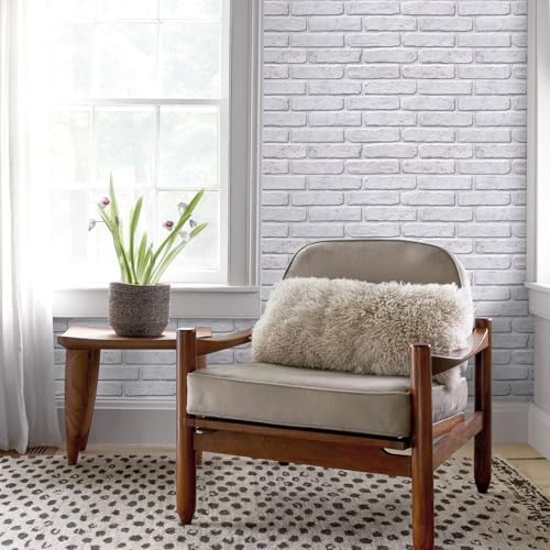 COMSTICKC 3D Faux Brick Wall Panel Peel and Stick Wall Covering - Image 6