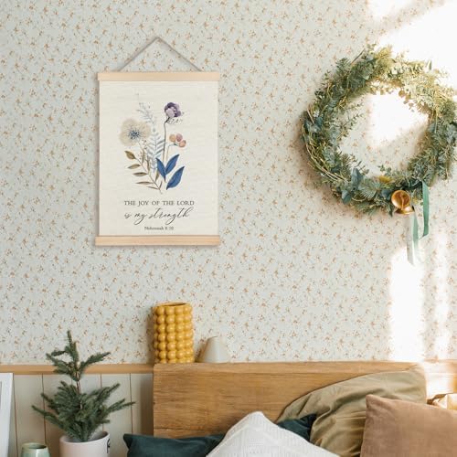 Supwhd Christian Wall Decor, the Joy of the Lord is My Strength Bible Verses - Image 2