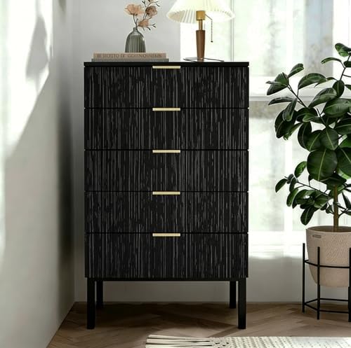 Grasscloth Peel and Stick Wallpaper Black Contact Paper Textured Wallpaper - Image 5