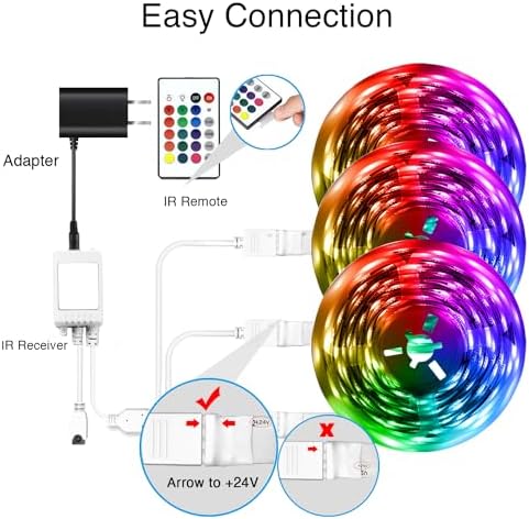 DAYBETTER LED Strip Lights 300 ft, Smart Light - Image 2