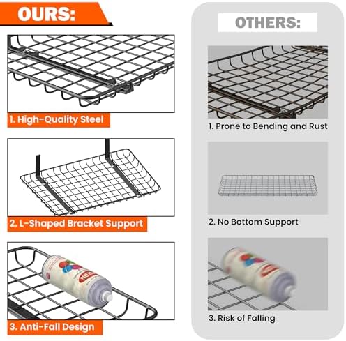 Ultrawall Wall Mounted Storage Shelf, Garage Wall Shelves 24x12 Inch - Image 6
