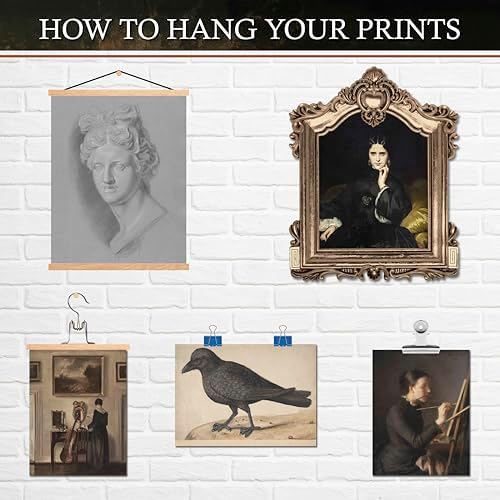 LANCHI95 12PCS Unframed Dark Academia Moody Gothic Art - Image 6