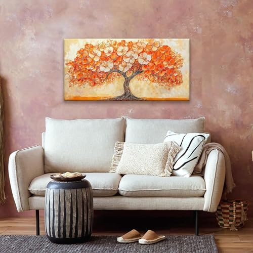 Suconvng Abstract Wall Art Prints Picture Tree Canvas Art Wall Decor Painting - Image 3