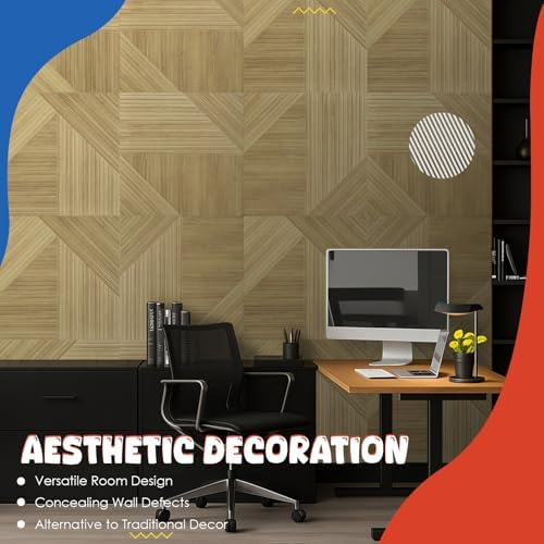 6 PCS Acoustic Wall Panels for Home Studios Offices Home Theaters - Image 5
