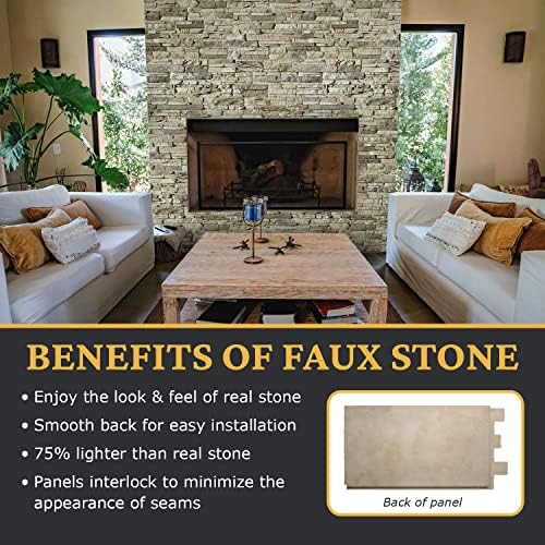 AZ FAUX | High-Density Polyurethane Faux Stone Wall Covering Panels - Image 4