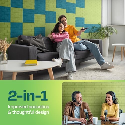 Acoustic Wall Panels 18-Pack, Office & Studio - Image 2