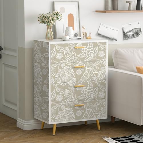 Hopepak 17.3"×197" Vintage Floral Peel and Stick Wallpaper - Image 5