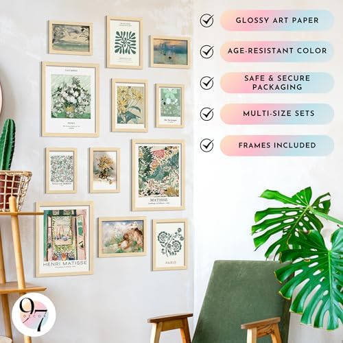 97 Decor Sage Green Boho Framed Wall Art - Image 5