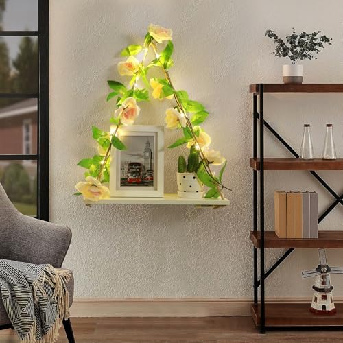Floating Shelves for Wall, Hanging Shelves, Room Decor, Wall Decor, Boho Decor - Image 4