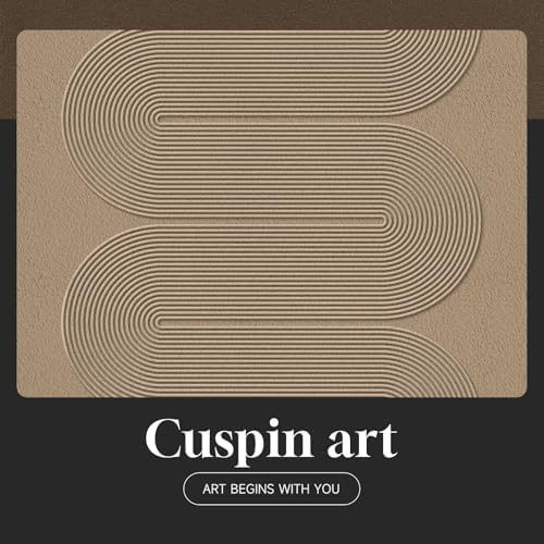 Framed Boho Neutral Abstract Wall Art - Image 7