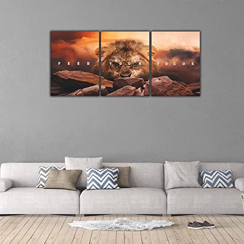 Inspirational Quotes Poster Framed Wall Art Motivational Canvas Painting Print - Image 3
