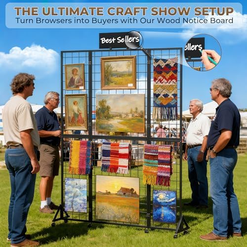 Foldable Grid Wall Panel, Gridwall Display Stand - Image 4