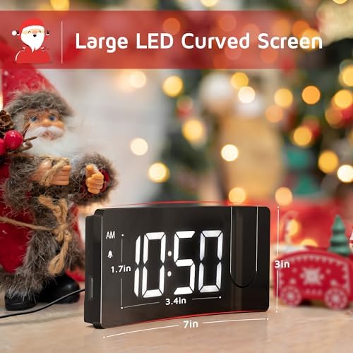 Projection Alarm Clock, Digital Clock - Image 5