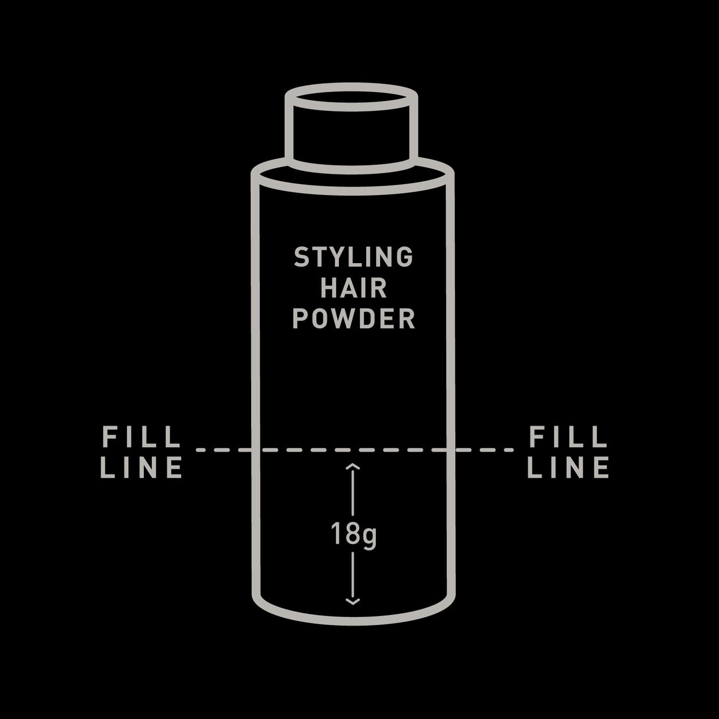 Brickell Men's Styling Hair Powder For Men, Creates Volume, Natural & Organic, Non-Greasy Texturizing Powder, 18g, Fragrance-Free