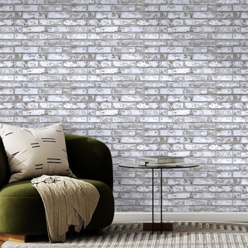 COMSTICKC 3D Faux Brick Wall Panels Peel and Stick - Image 6