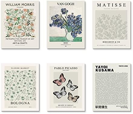 Habseligkeit Matisse Posters for Room Aesthetic, Flower Market Poster, Van Gogh - Image 7