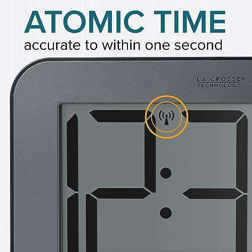 La Crosse Technology Atomic Digital Wall/Table Clock - Image 4