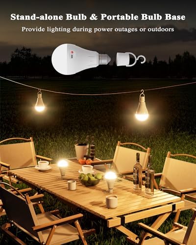 Battery Operated Wall Sconces Set of 2, Remote Control, RGB Bulb - Image 6