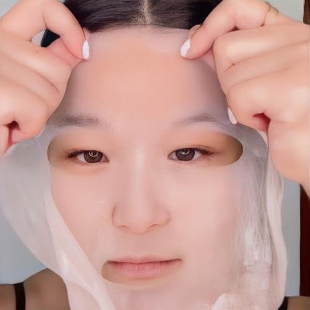 Leaders Insolution Aquaringer Skin Clinic Mask | Intense Hydration Treatment Mask with Swiss Glacial Water & Power Peptides | Moisturizing & Firming for Dry Skin, Fine Lines (10 Sheets)