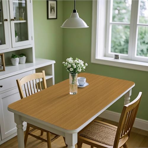Abyssaly Wood Grain Look Oak Contact Paper Peel and Stick Countertops - Image 7