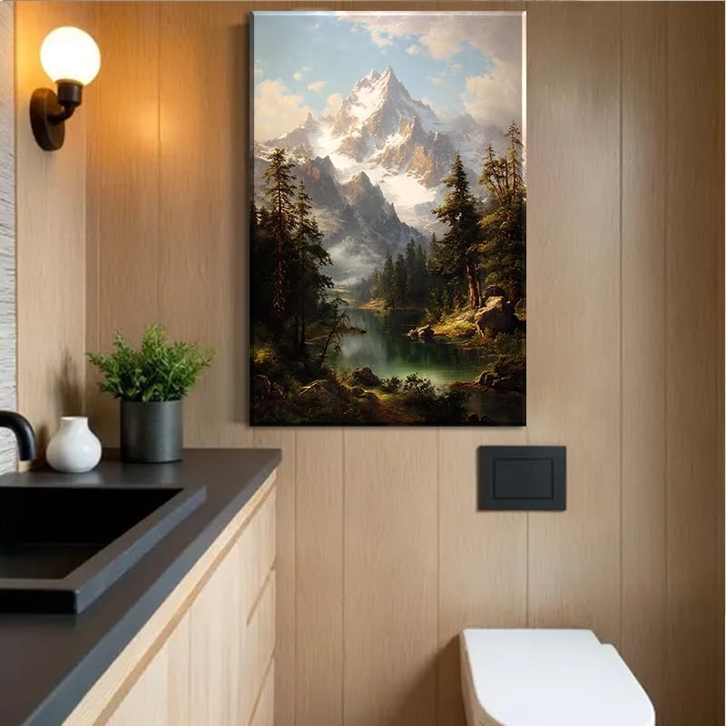 Serene Landscape Canvas Wall Art - Image 7