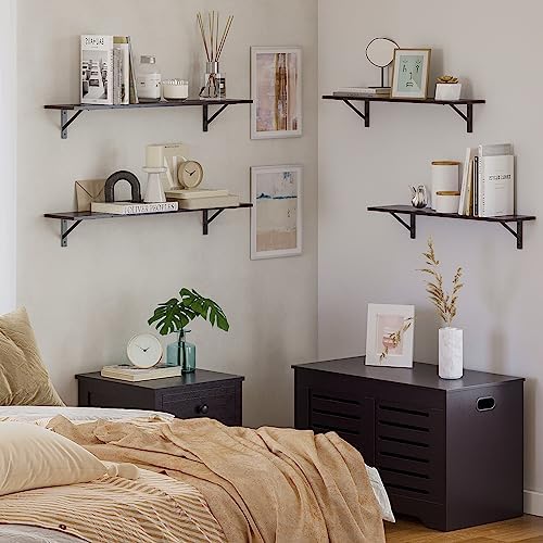 DINZI LVJ Long Wall Shelves, 31.5" Wall Mounted Shelves - Image 6