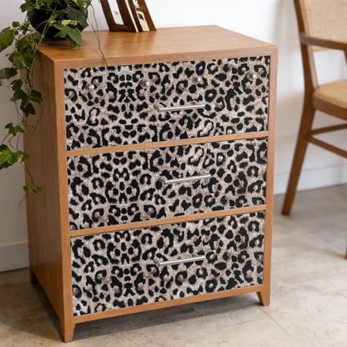 Leopard Print Peel and Stick Wallpaper Waterproof Removable Self Adhesive - Image 4