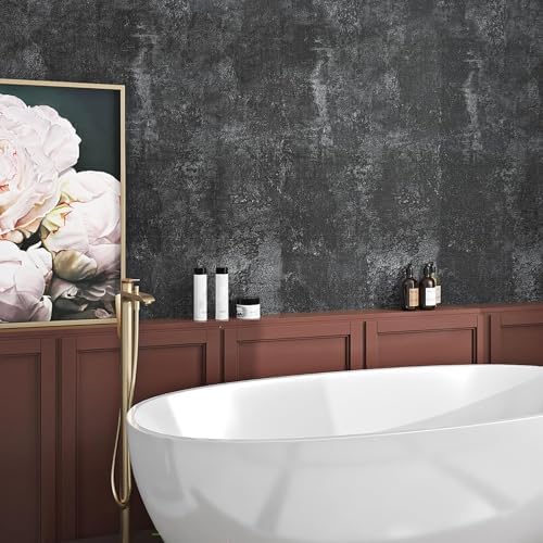 Livelynine Industrial Concrete Wallpaper - Image 2