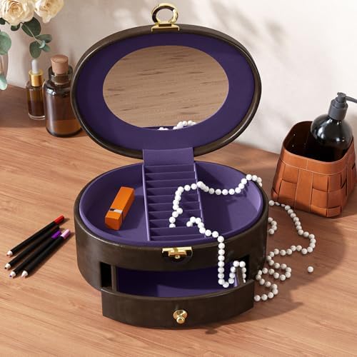 Purple Velvet Fabric Drawer Liners - Image 5