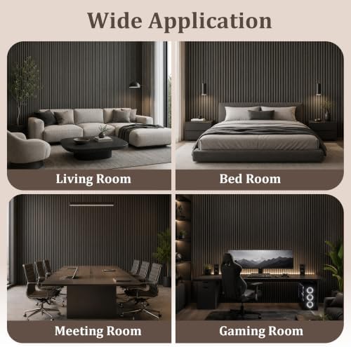 2 Pack 47.2"x23.6" Wood Slat Acoustic Panels - Image 7