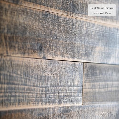 Rustic Brown Solid Wood Wall Planks, Nail Up Barn Panels 10 sq ft - Image 3