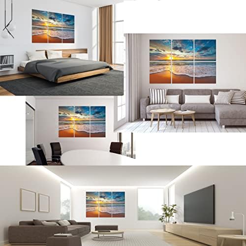 Ruonin.X Wall Art Panels, 6 Pack Decorative Sound Absorbing Wall Panels - Image 4