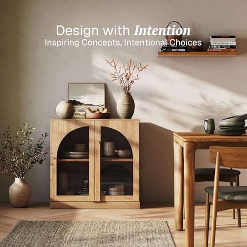 BELLEZE Bijou 126" Wall Unit 6-Piece Modular TV Stand - Image 4
