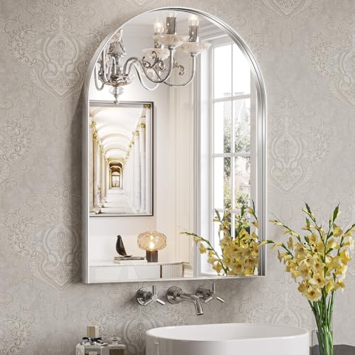Brightify Arched Wall Mirror 22 x 30 Inch by Brightify