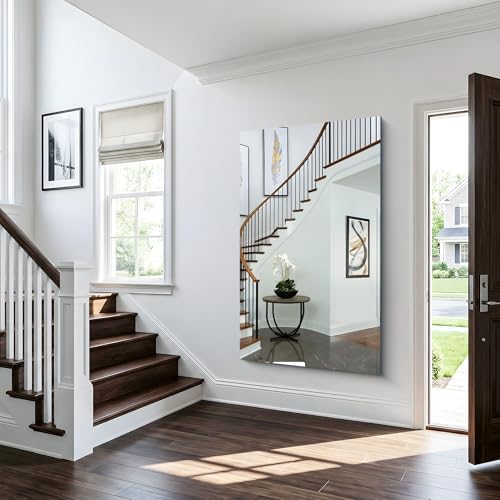 60"x36" Frameless Mirror, Frameless Bathroom Mirror - Image 7