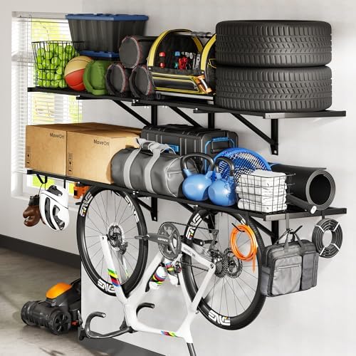 FLEXIMOUNTS 2-Pack 2x6ft Garage Wall Shelving by FLEXIMOUNTS