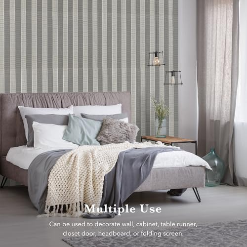 GoDear Design Faux Grasscloth Wallpaper - Image 3