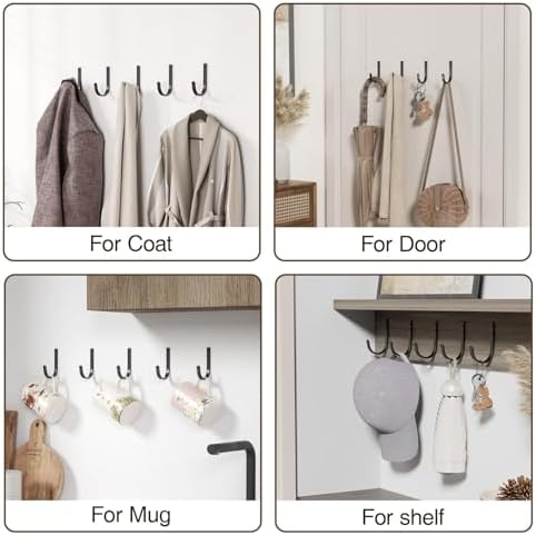 22LB Wall Hooks for Hanging Towel/Coat - Image 6
