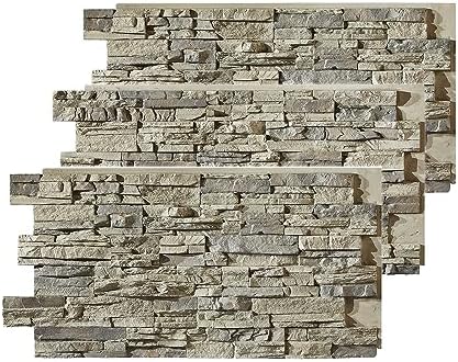 AZ Faux High-Density Polyurethane Faux Stone Wall Covering Panels by AZFaux