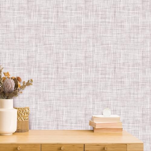 Light Brown Grasscloth Wallpaper Peel and Stick Wallpaper Texture Contact Paper by Qianglive